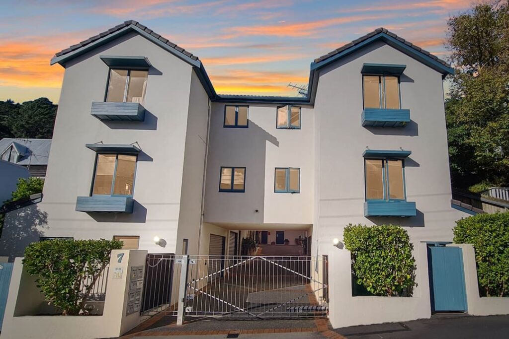 Strata Management includes apartment complexes like this one in Wellington