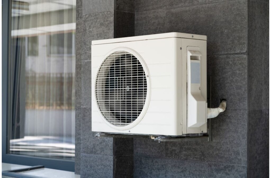 Heat Pump Installed on a Balcony Wellington